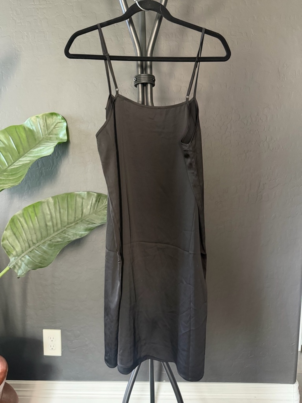 Dressed in LALA Black Open Knit Maxi Dress 🖤 NWT Oversized S/M - Picture 9 of 9